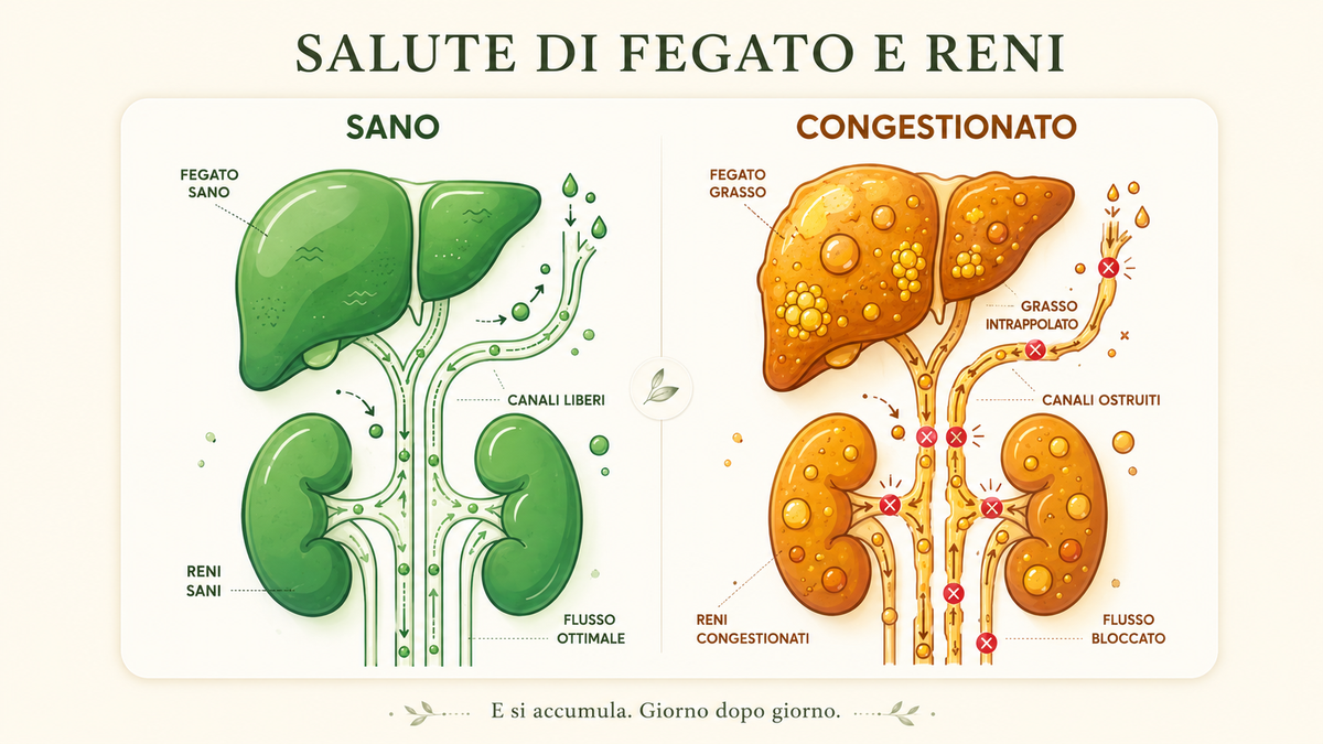 Perché dopo i 50 anni il corpo trattiene tutto